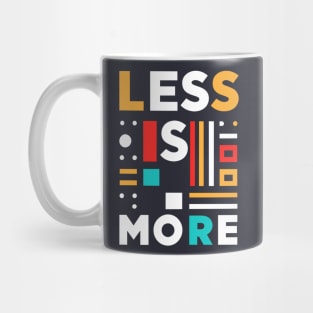 Less is more - Bauhaus Style Mug